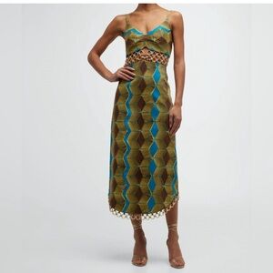 NWT Alexis Sky Dress Blue